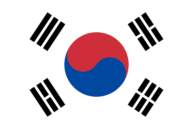Verband Deutscher Ubootfahrer - Flagge Südkorea